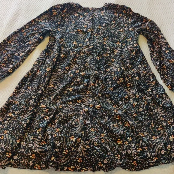 Anthropologie Maeve Fall Leaves Tunic Dress Size Small - Picture 7 of 8